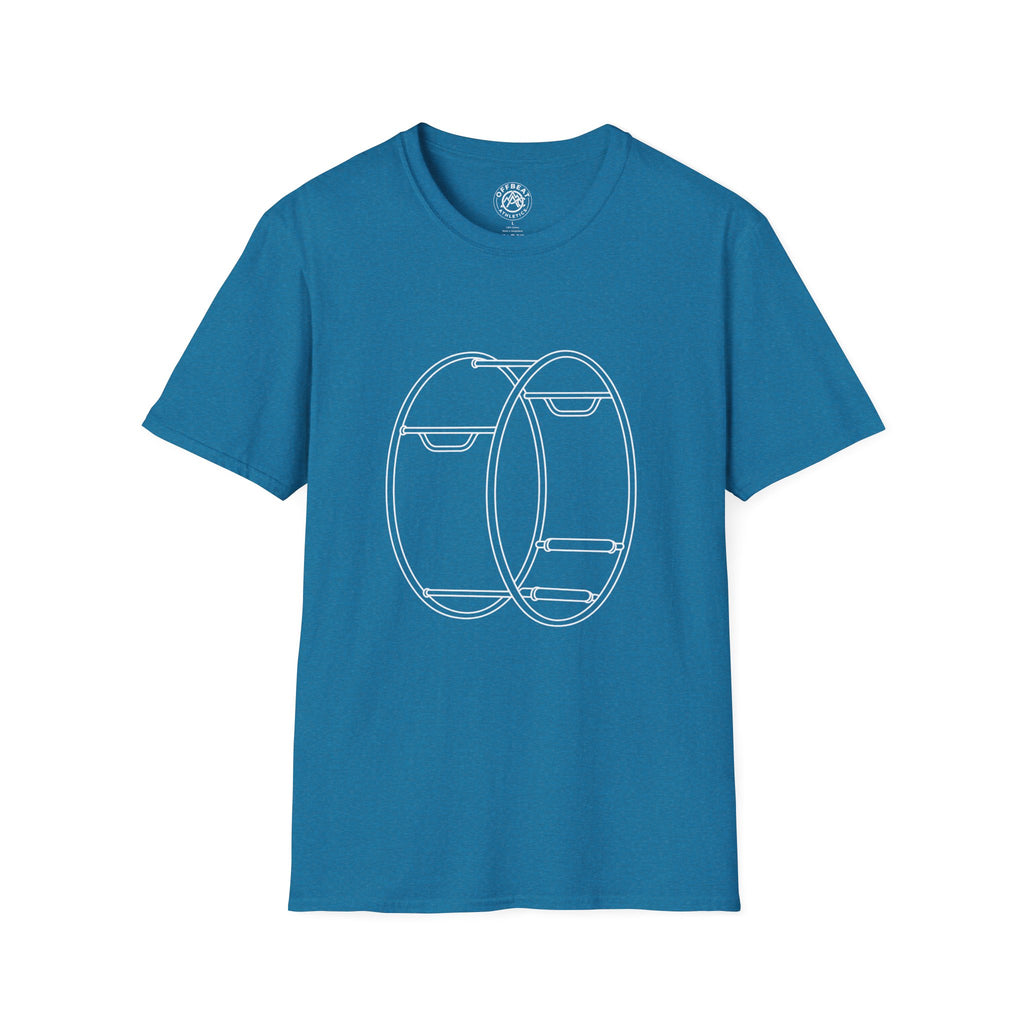 Minimalist German Gym Wheel T-Shirt