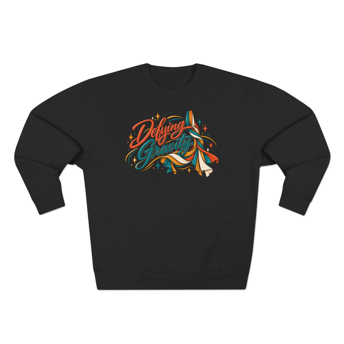 Defying Gravity Aerial Silks Crewneck Sweatshirt