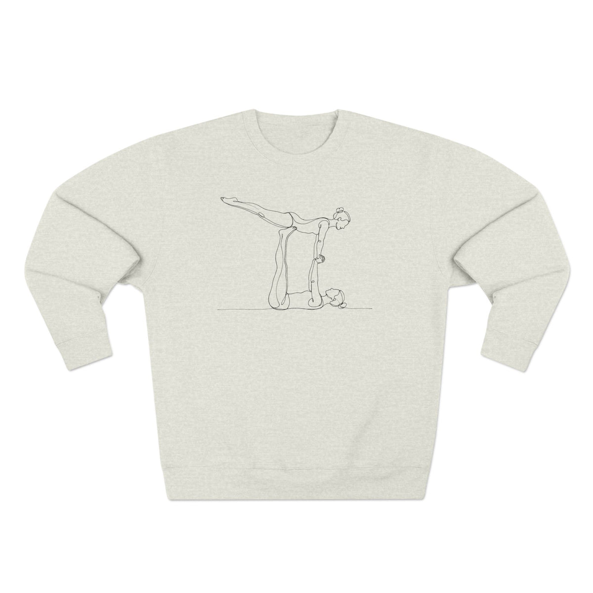 Risley Line Art | Female Base & Female Flyer Crewneck Sweatshirt