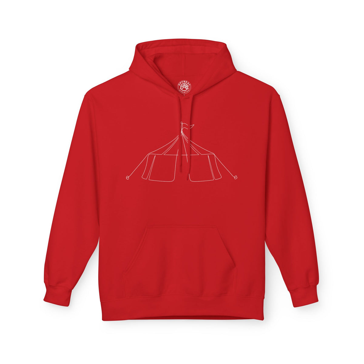 Minimalist Circus Tent Hoodie