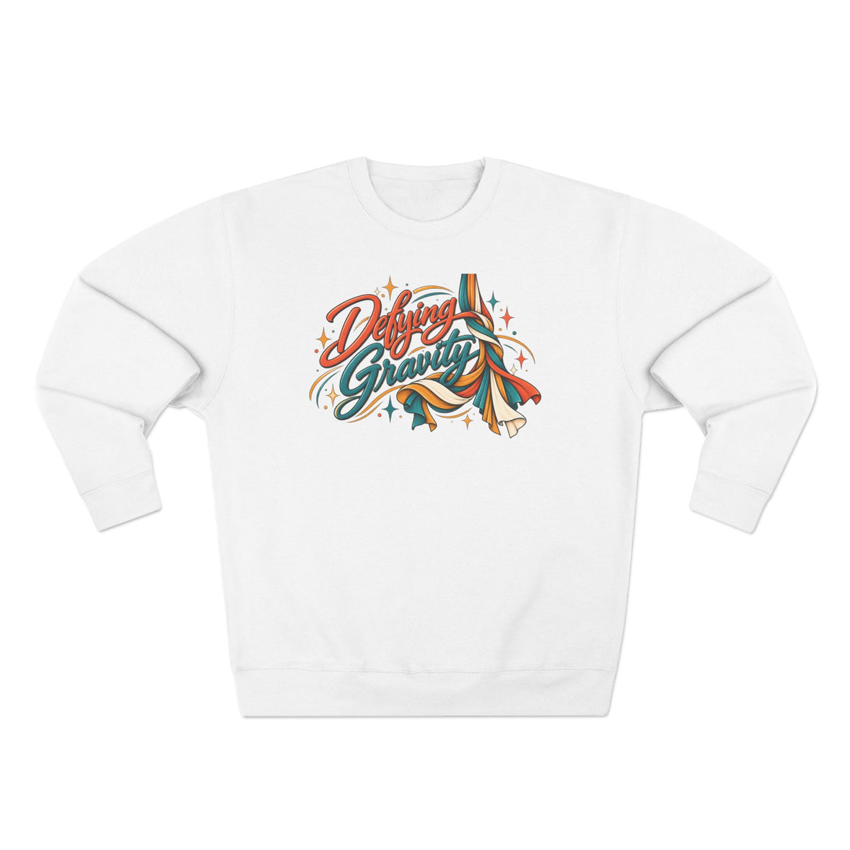 Defying Gravity Aerial Silks Crewneck Sweatshirt