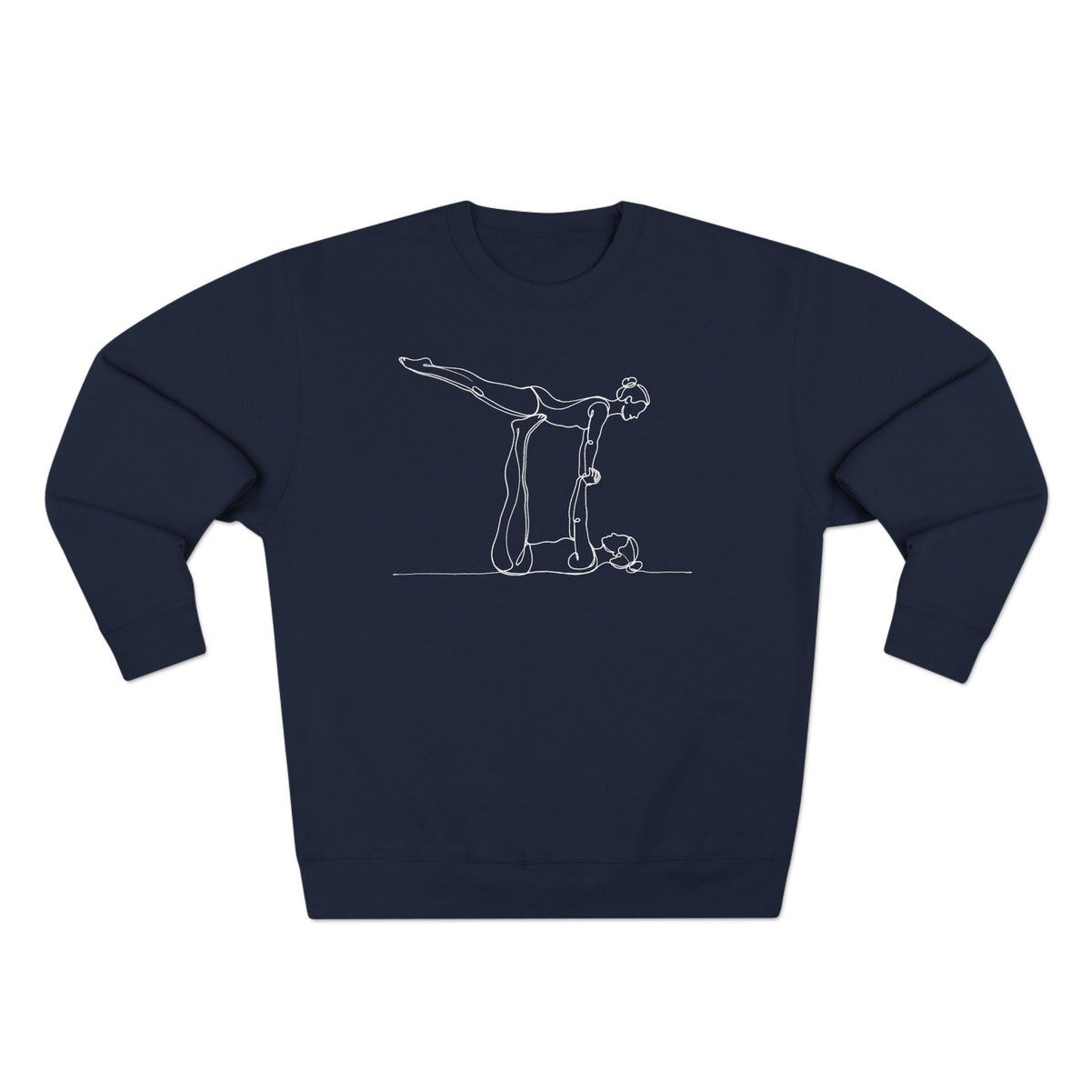 Risley Line Art | Female Base & Female Flyer Crewneck Sweatshirt