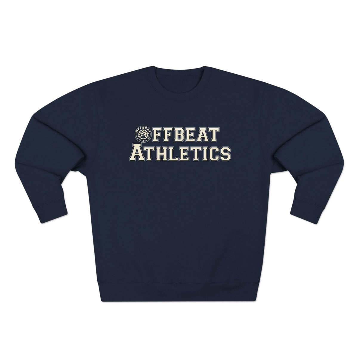 Offbeat Athletics Crewneck Sweatshirt — Vintage Collegiate Athletic Pullover