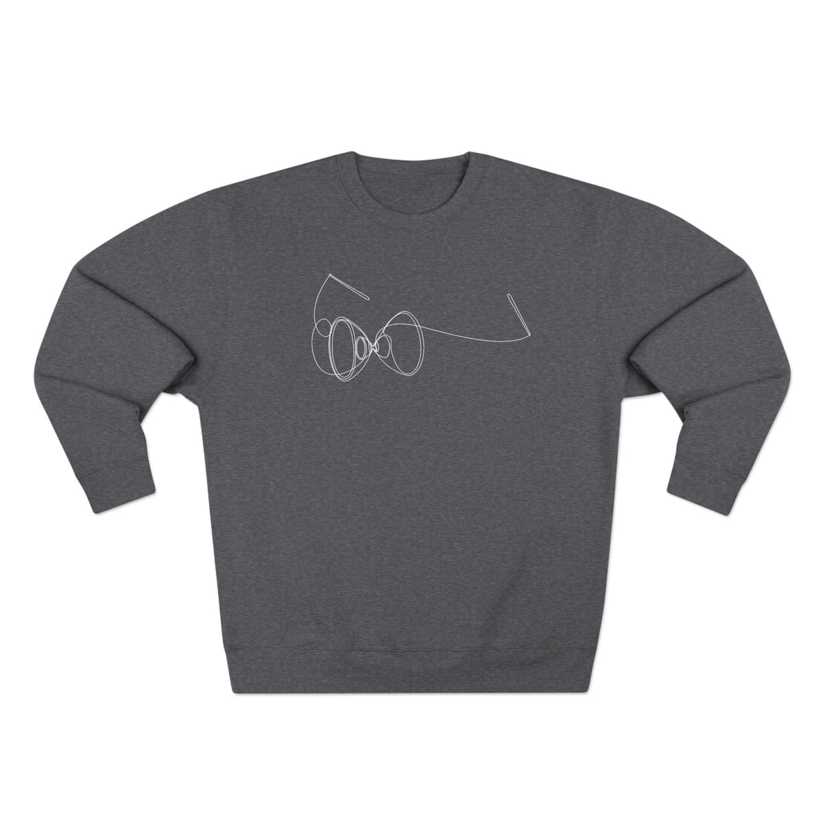 Line Art Diabolo Crewneck Sweatshirt