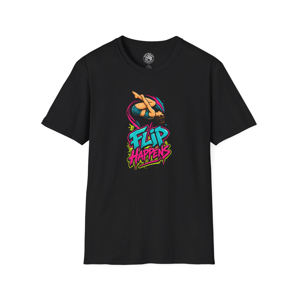 Flip Happens Female Tumbling Shirt