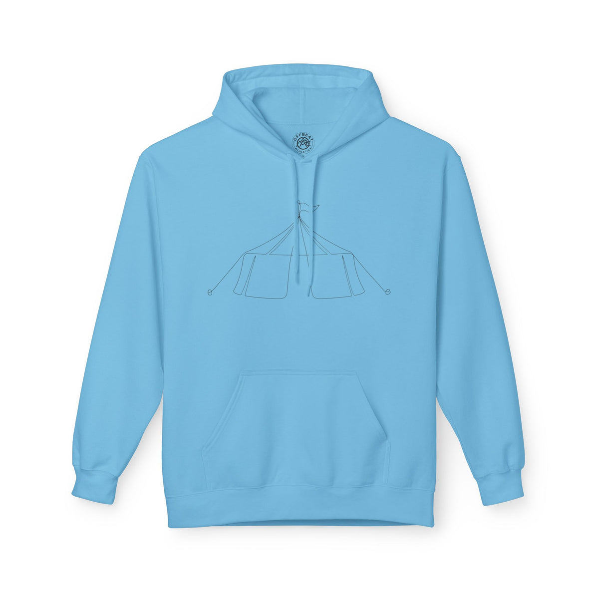 Minimalist Circus Tent Hoodie