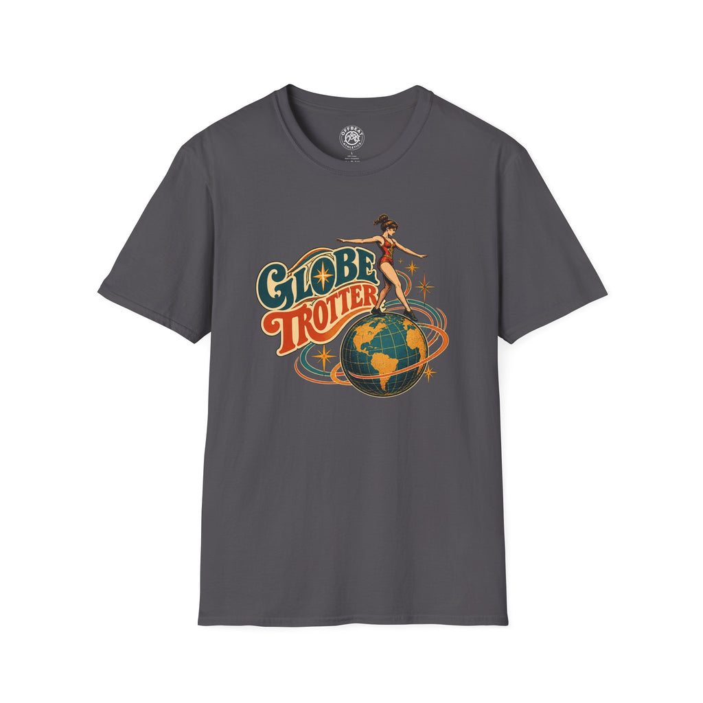 Globe Trotter Rolling Globe Balance T-Shirt