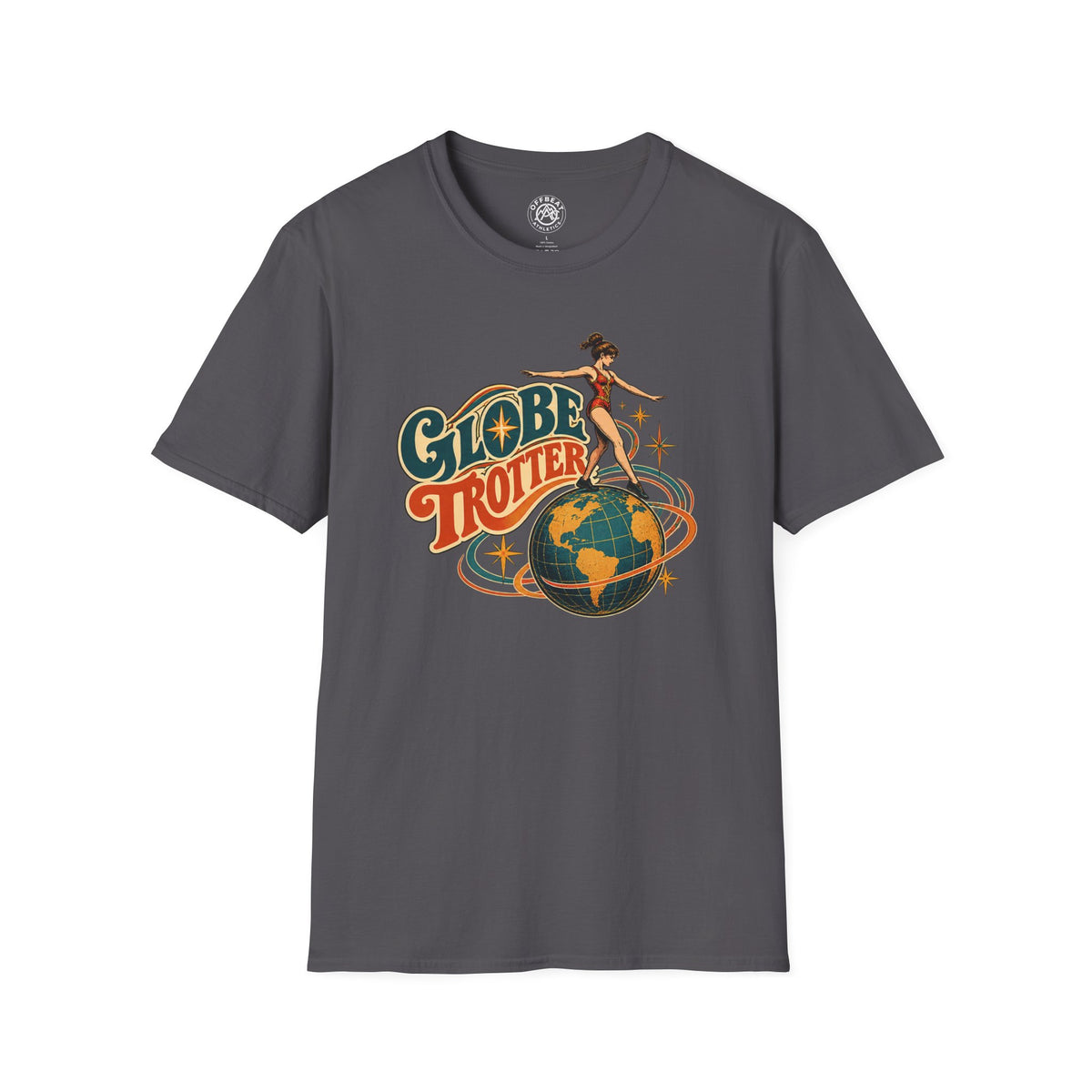 Globe Trotter Rolling Globe Balance T-Shirt