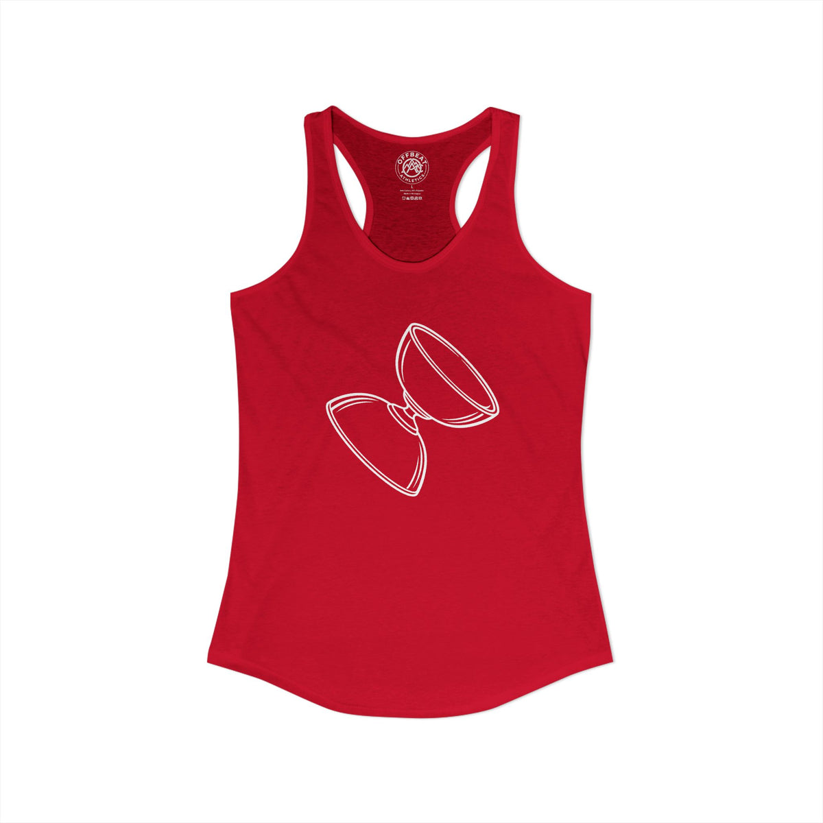 Women's Minimalist Diabolo Racerback Tank