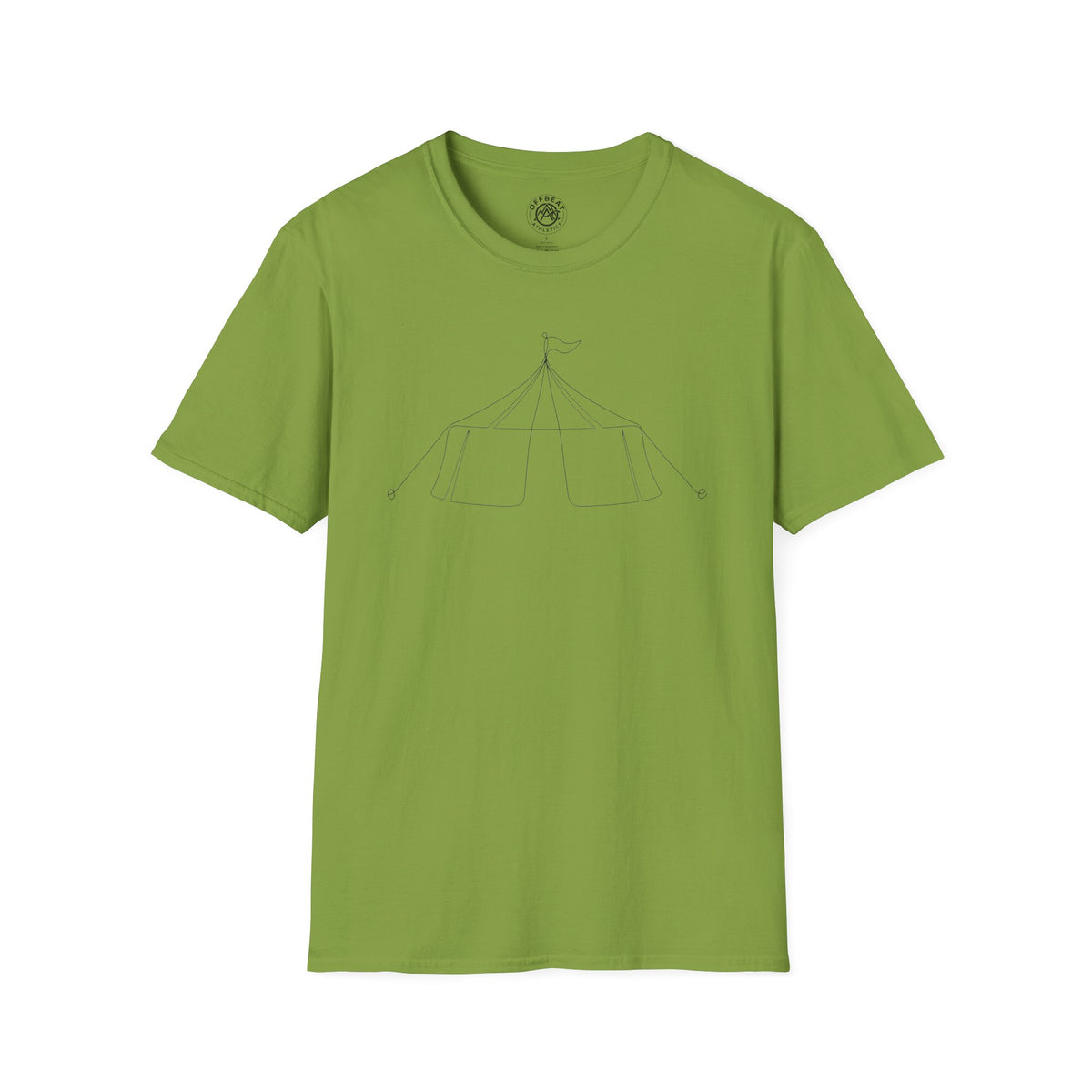 Circus Tent Line Art Tee