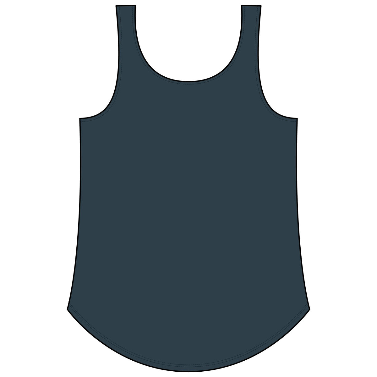 Aerial Silhouette Tank — "Just Hanging Around" Festival Tank Top