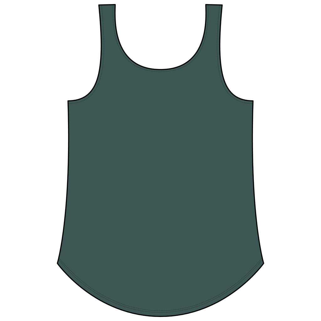 Aerial Silhouette Tank — "Just Hanging Around" Festival Tank Top