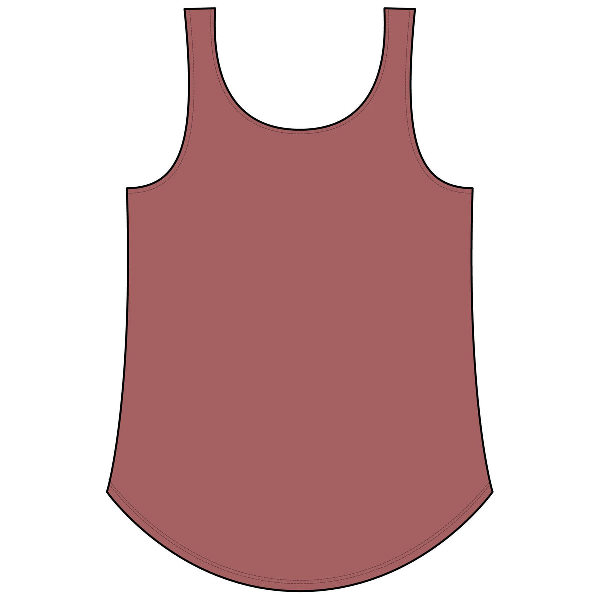 Aerial Silhouette Tank — "Just Hanging Around" Festival Tank Top