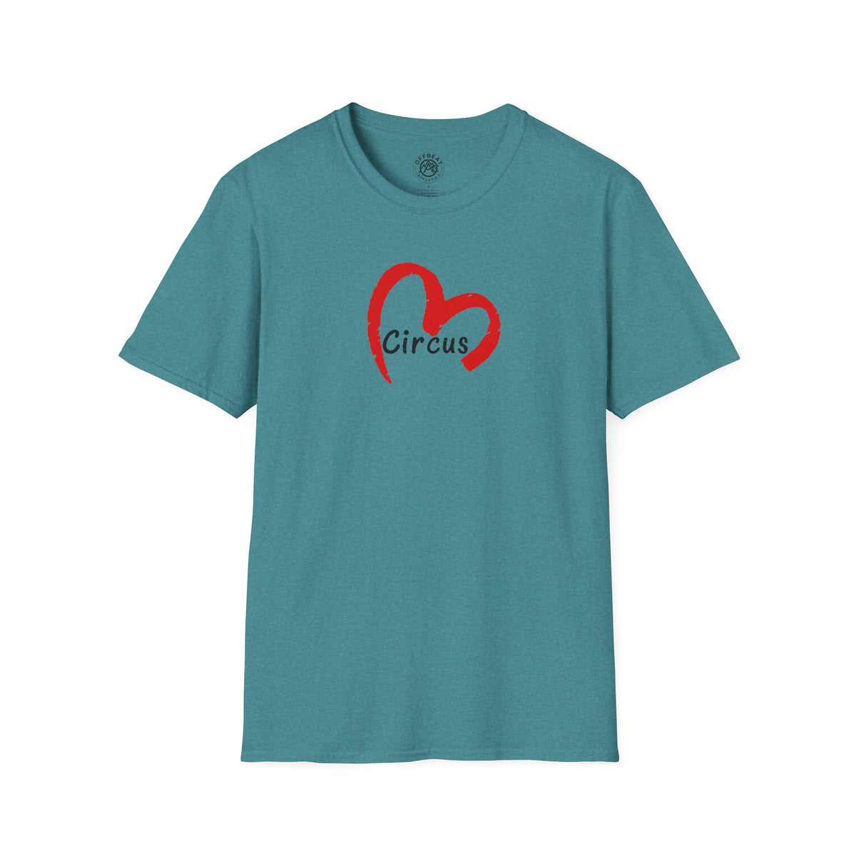 Large Heart Circus Love Graphic Tee