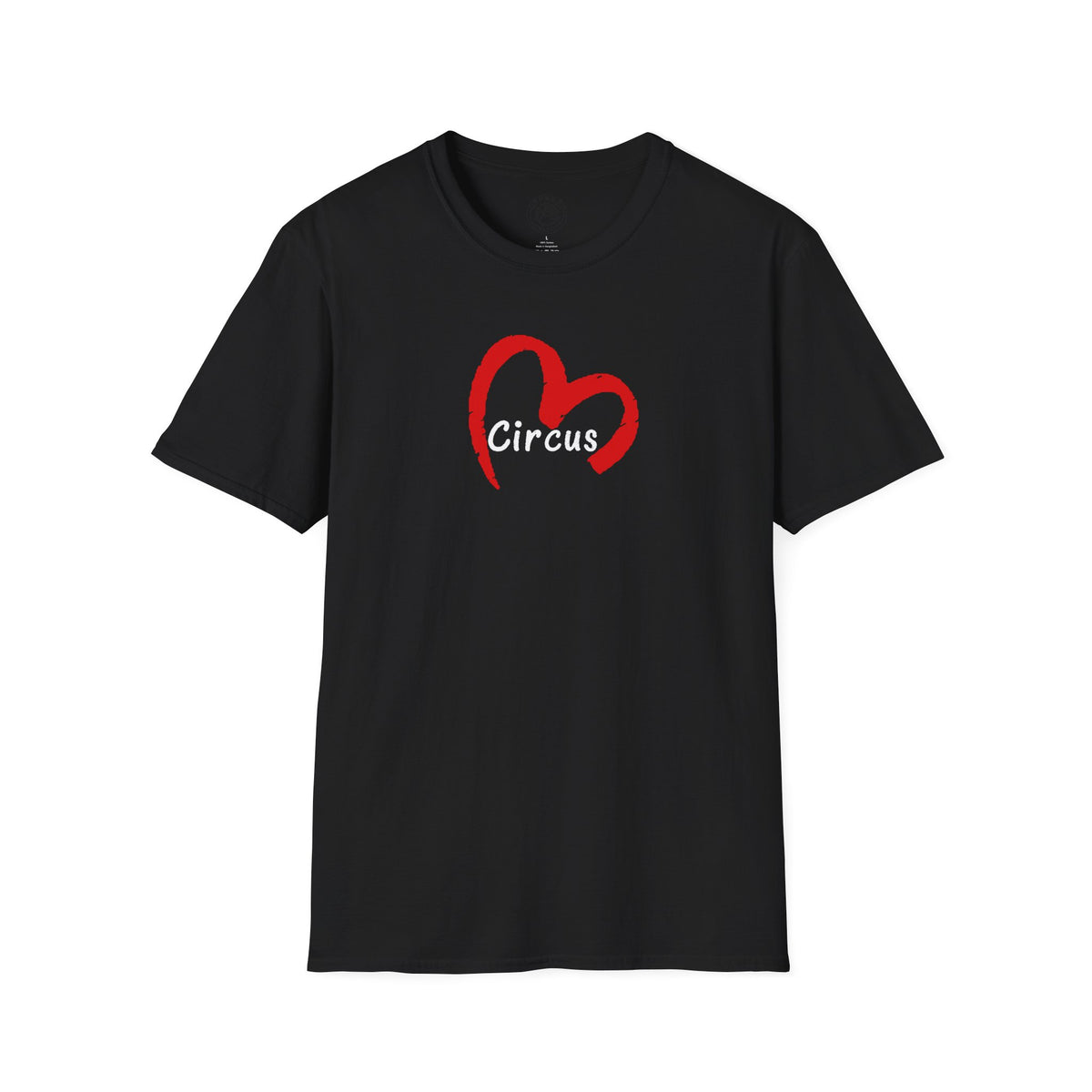 Large Heart Circus Love Graphic Tee