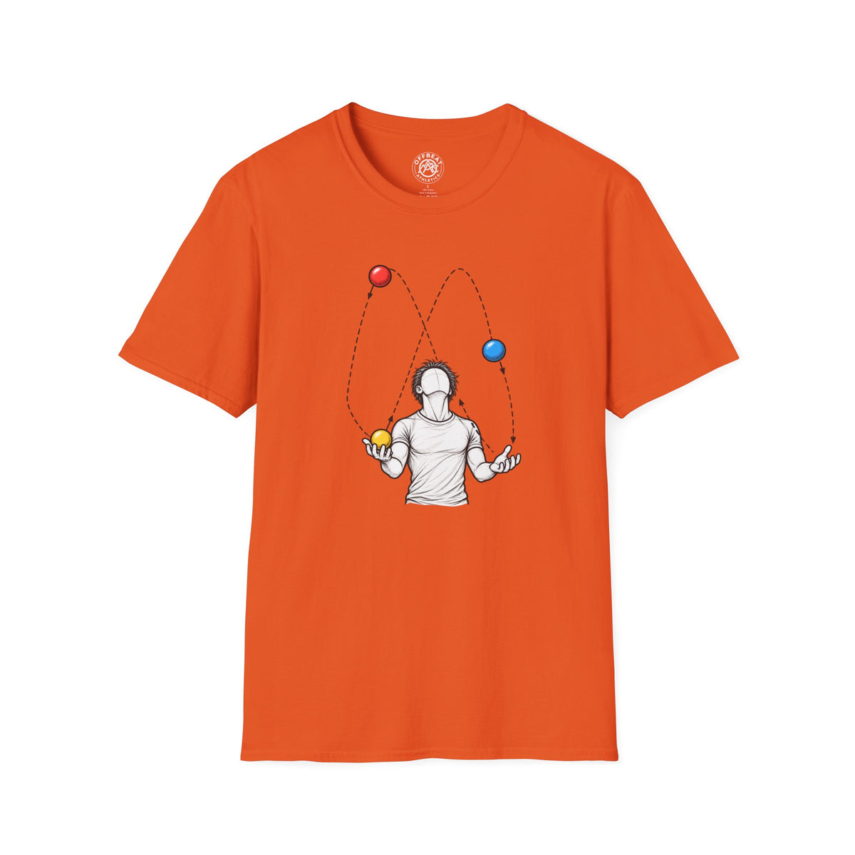 Male Juggling Pattern Shirt
