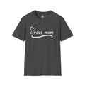 Circus Mom T-Shirt — Heart Script Tee for Family Fans