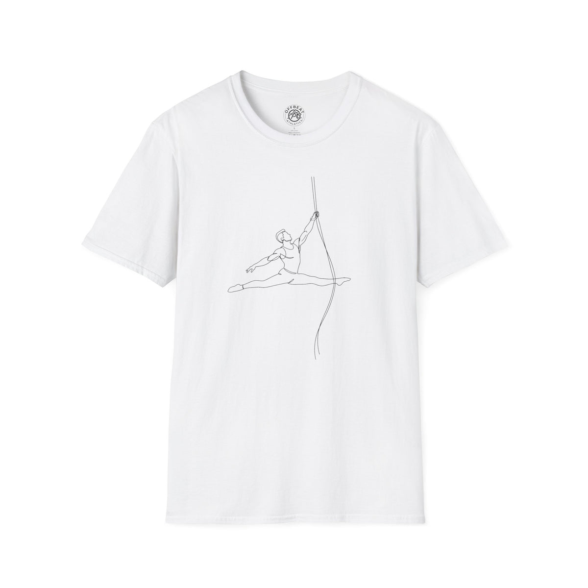 Line Art Spanish Web Masculine Figure T-Shirt