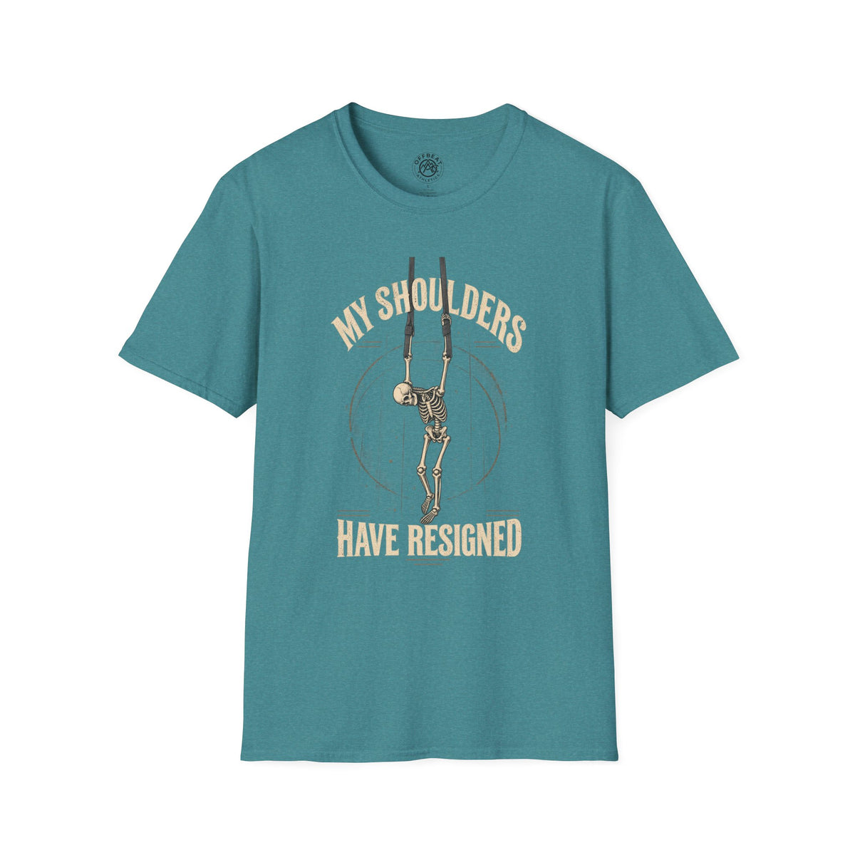 My Shoulders Have Resigned Skeleton Aerial Straps Shirt