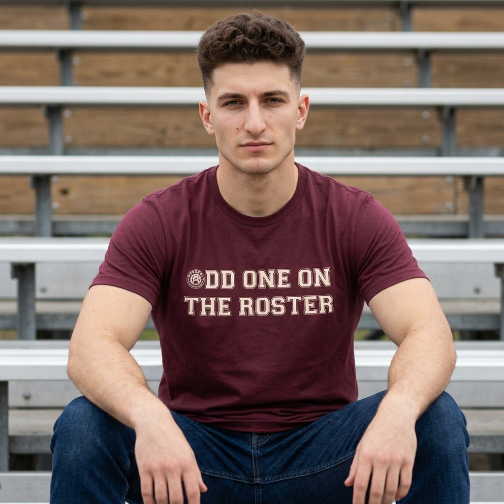 Odd One On The Roster T-Shirt — Funny Statement Tee