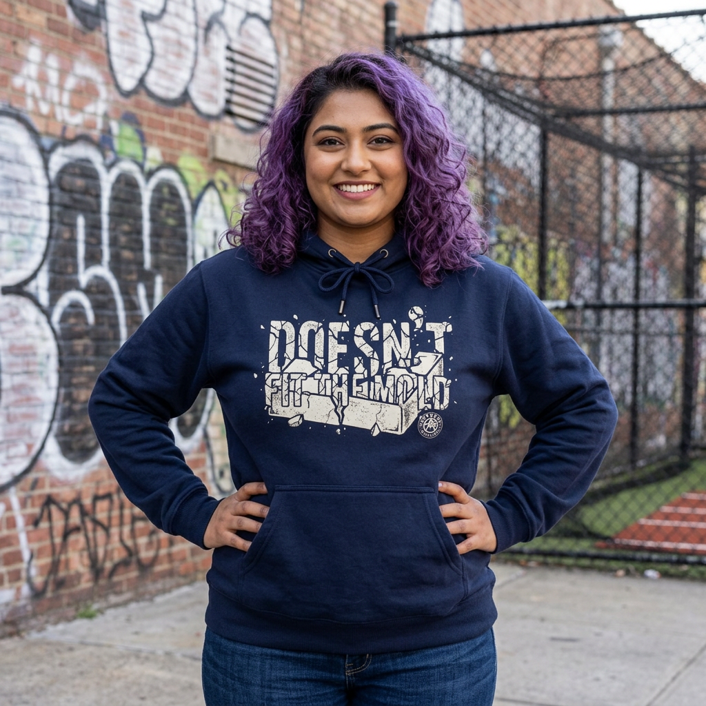 Doesn't Fit the Mold Logo Hoodie