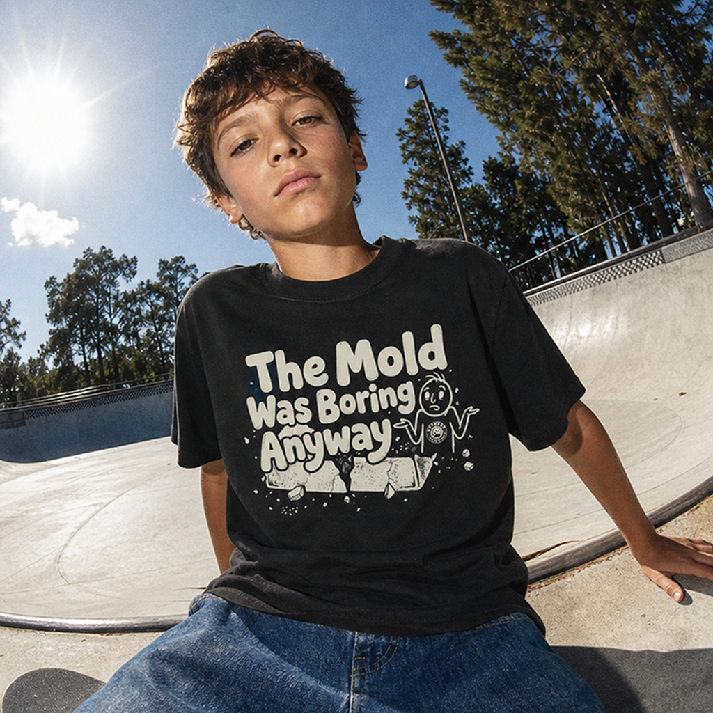 Youth Tee — The Mold Was Boring Anyway