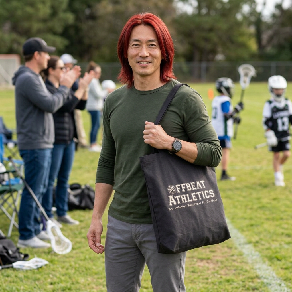 Offbeat Athletics Canvas Tote Bag — For Those Who Don't Fit the Mold