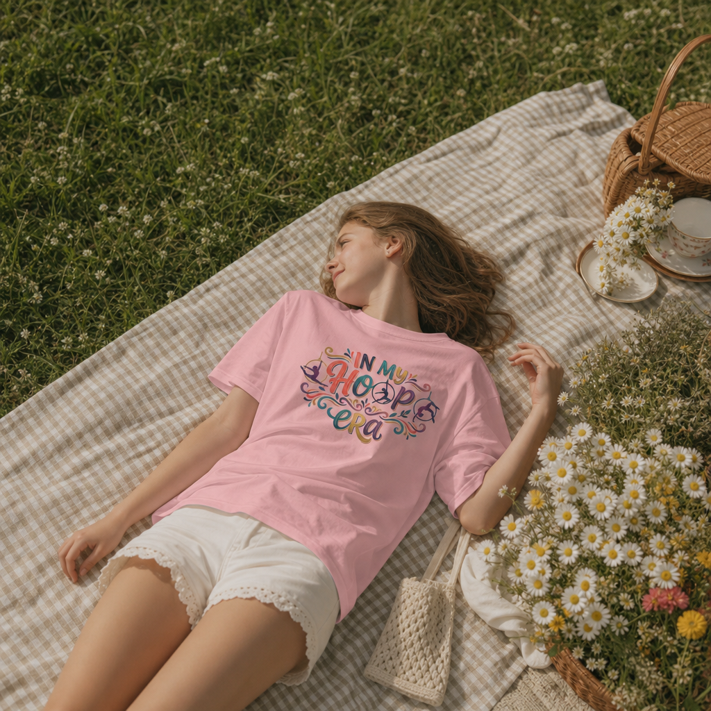 Youth Tee — "In My Hoop Era" Colorful Kids Shirt