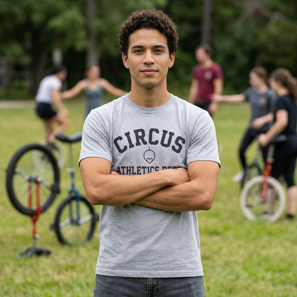 Circus Athletics Department Vintage Tee