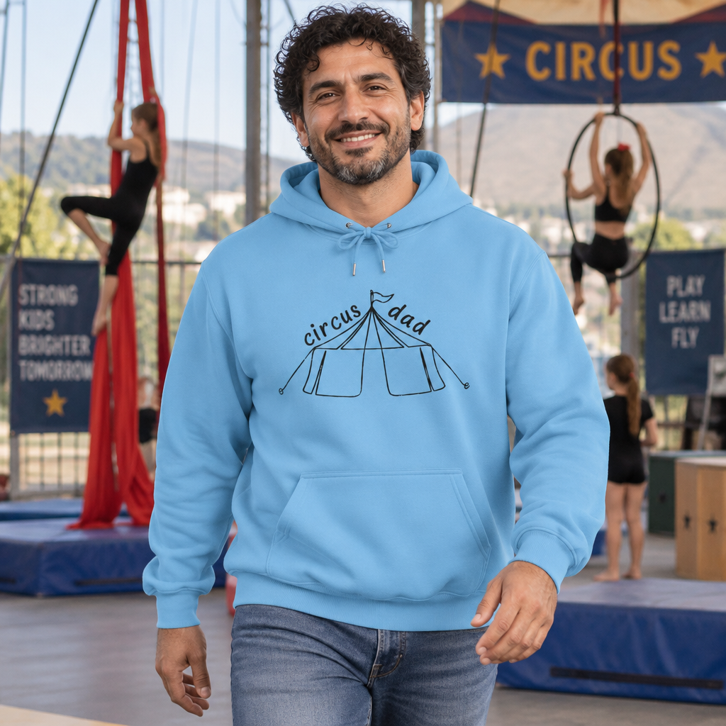 Circus Dad Tent Hoodie