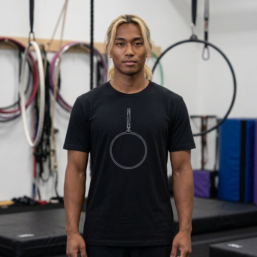 Minimalist Aerial Lyra T-Shirt