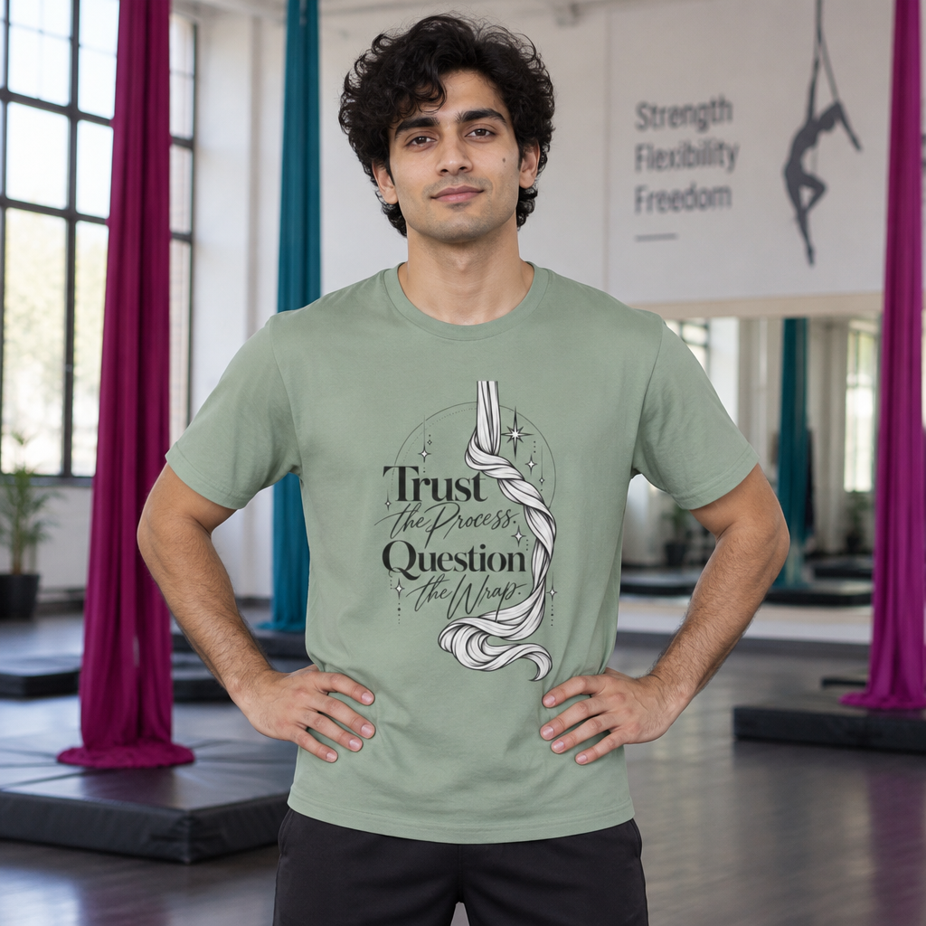 Trust the Process Question the Wrap Narrative T-Shirt