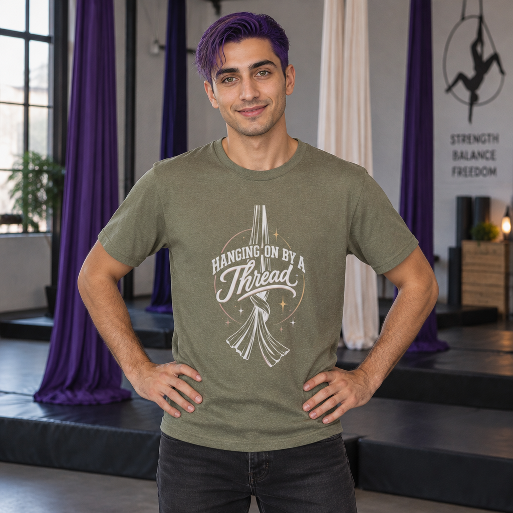 Hanging on by a Thread Aerial Silks T-Shirt