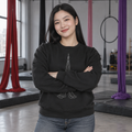 Aerial Silks Line Art Crewneck Sweatshirt