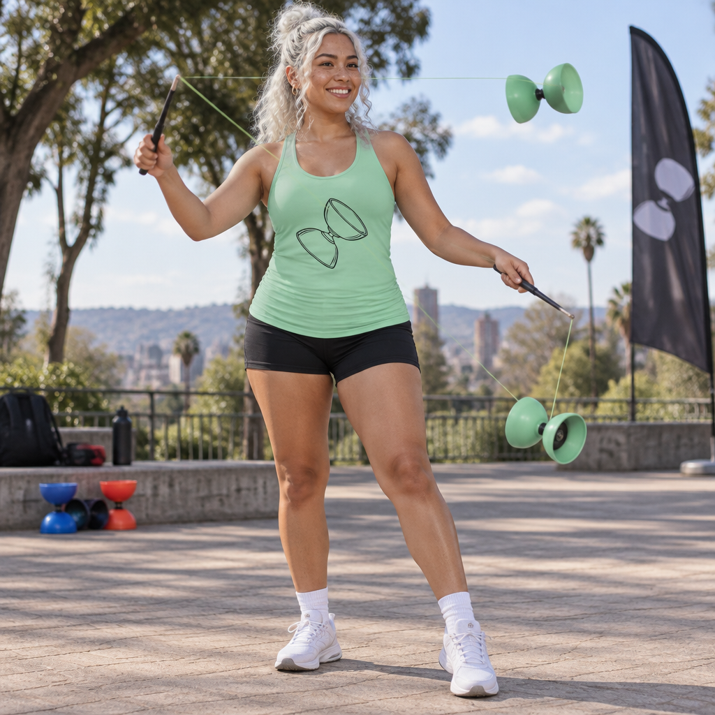 Women's Minimalist Diabolo Racerback Tank