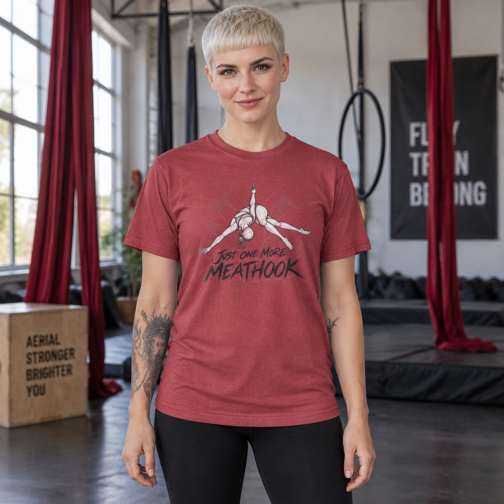 Just One More Meathook Female Figure Aerial Straps Shirt