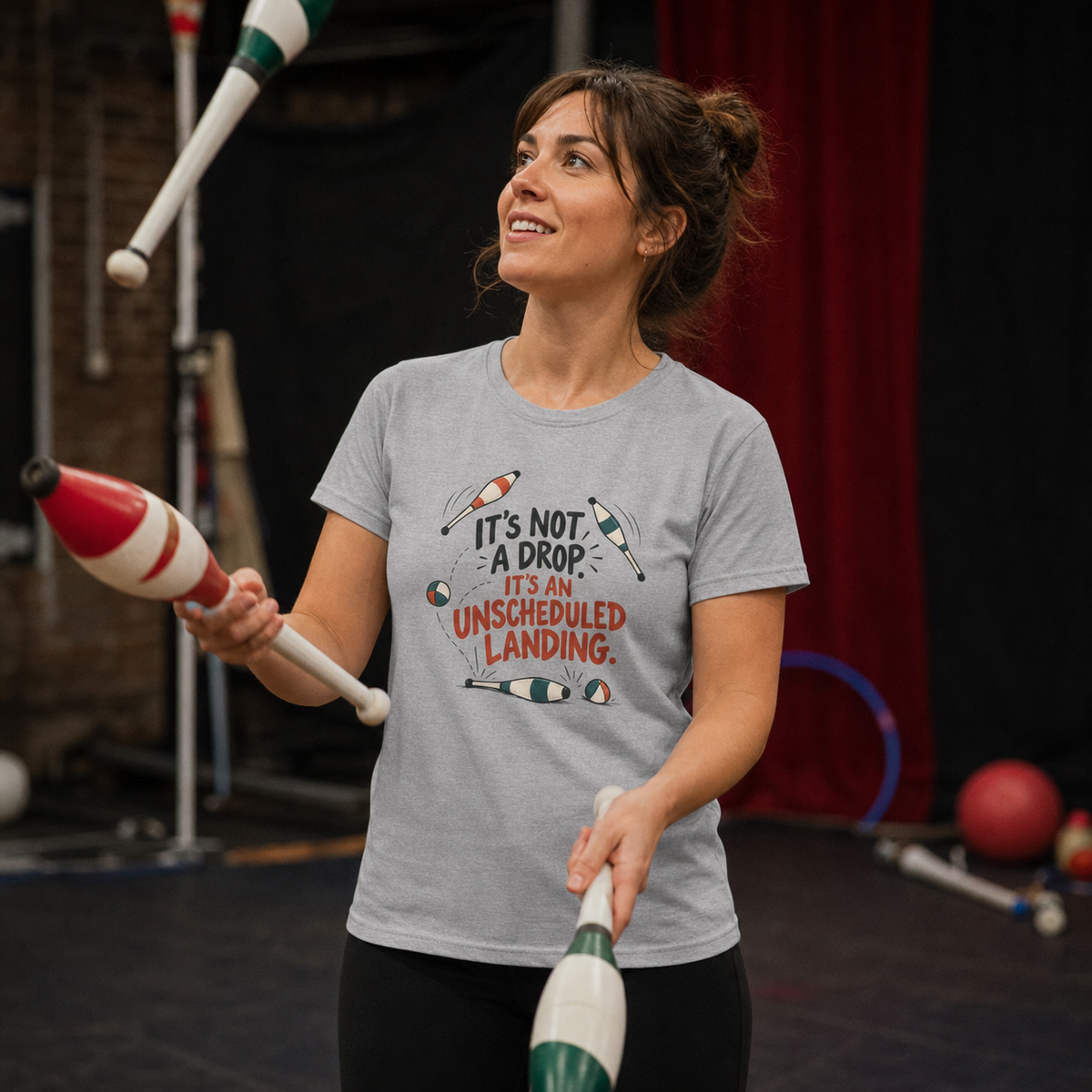 It's Not a Drop. It's an Unscheduled Landing Juggling Shirt