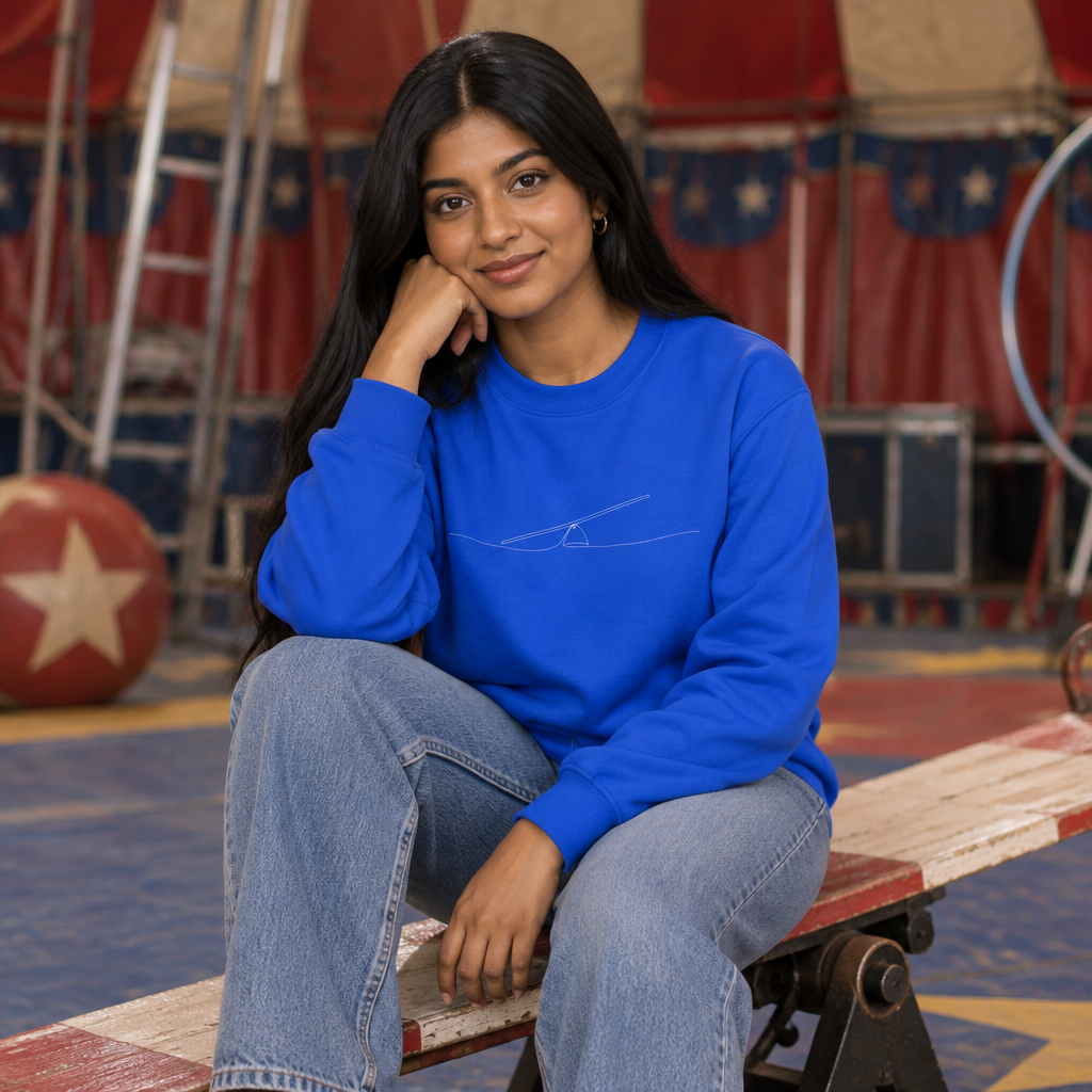 Teeterboard Line Art Crewneck Sweatshirt