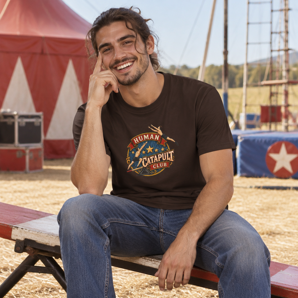 Human Catapult Club Teeterboard Shirt (Male)