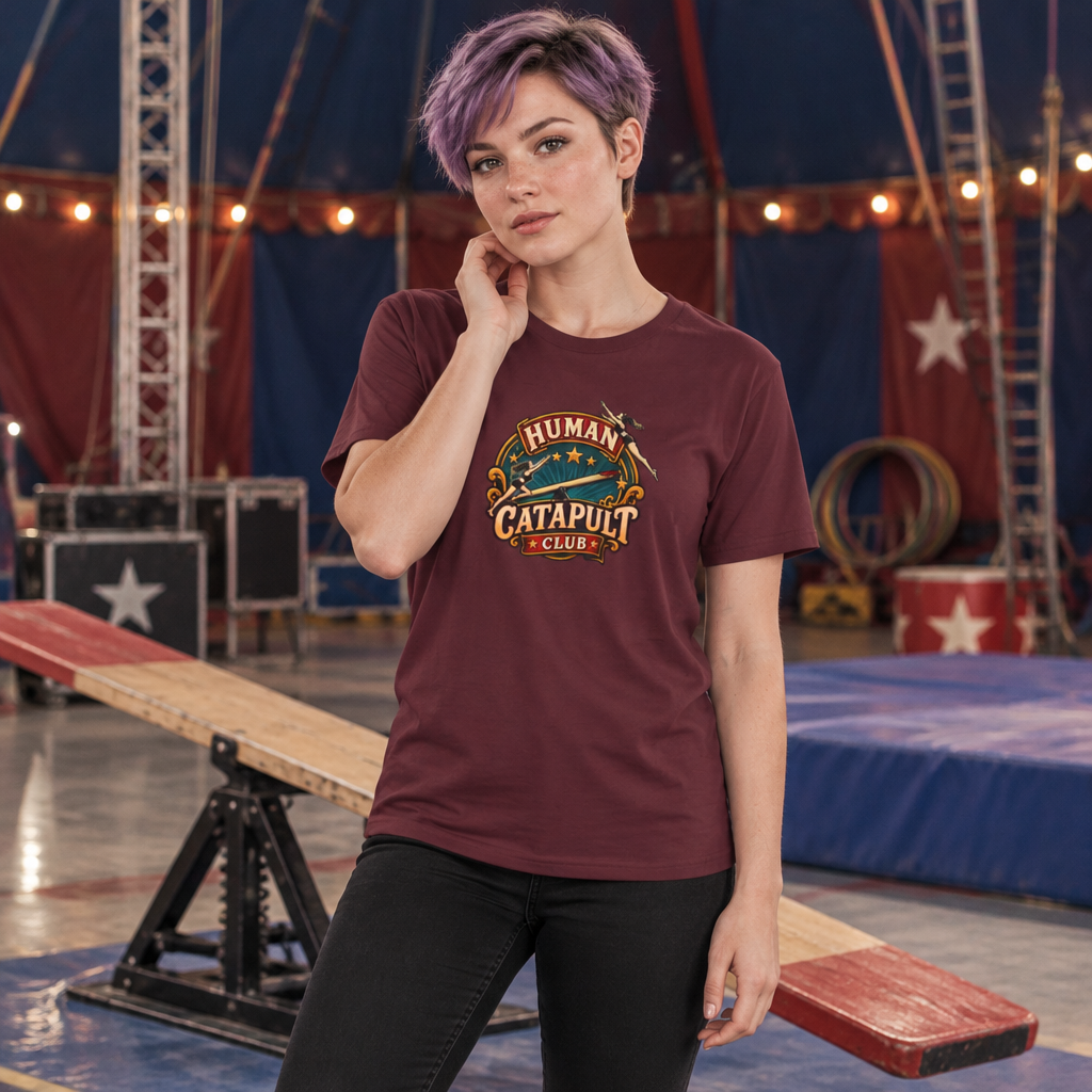 Human Catapult Club Teeterboard Shirt (Female)