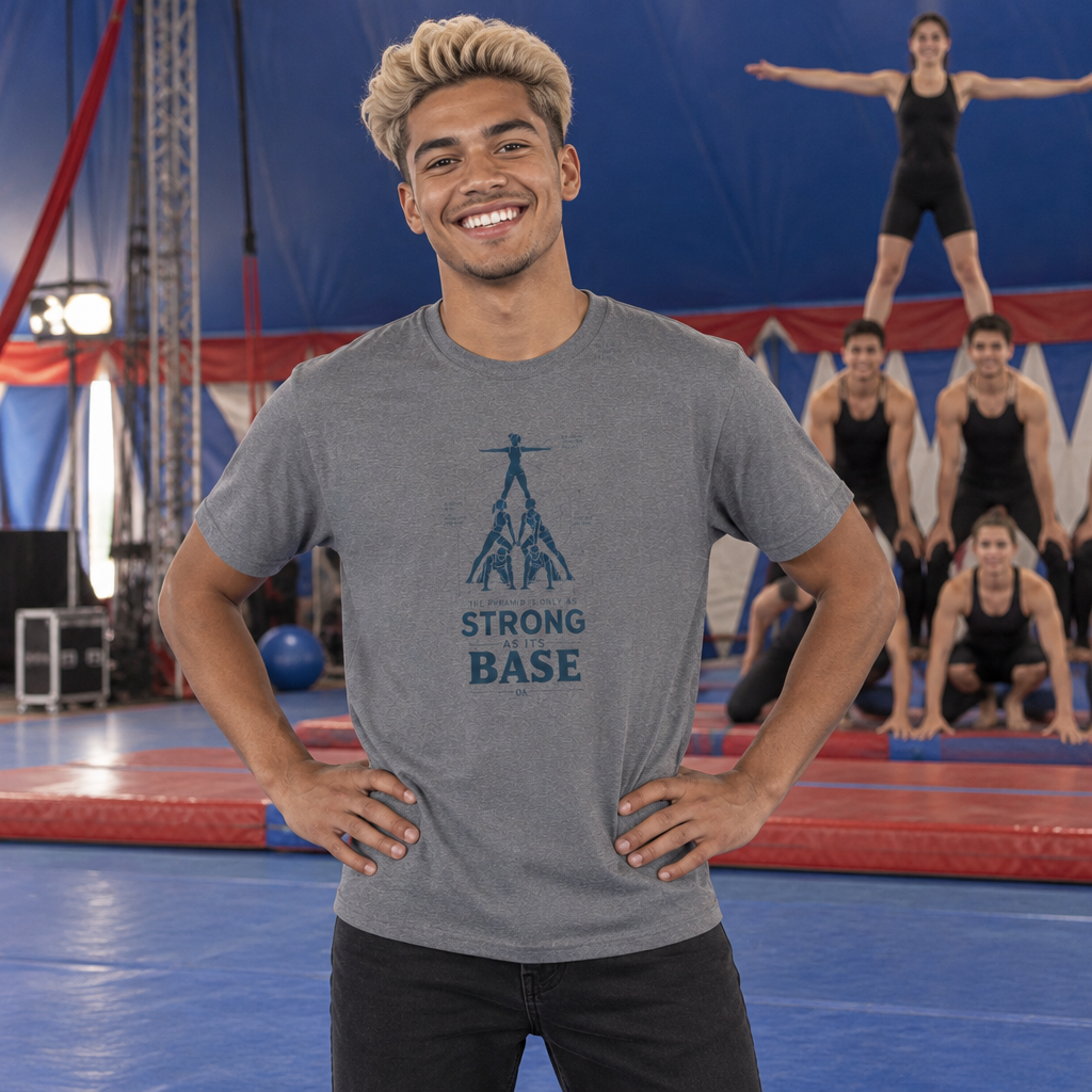 A Pyramid is Only As Strong As Its Base Acro Shirt