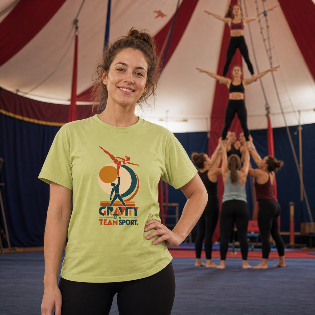 Gravity is a Team Sport Acro Shirt