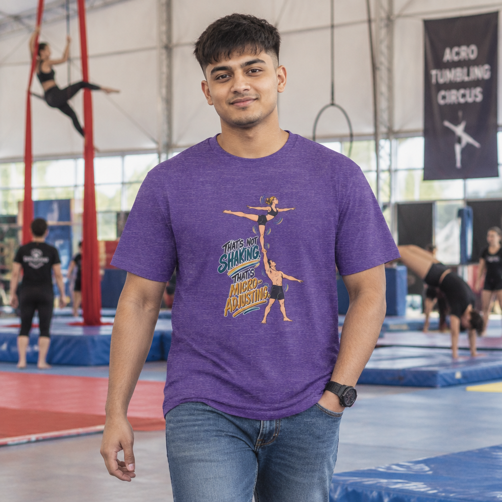 That's Not Shaking. That's Micro-Adjusting Acro Shirt