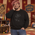 Line Art Clown Crewneck Sweatshirt