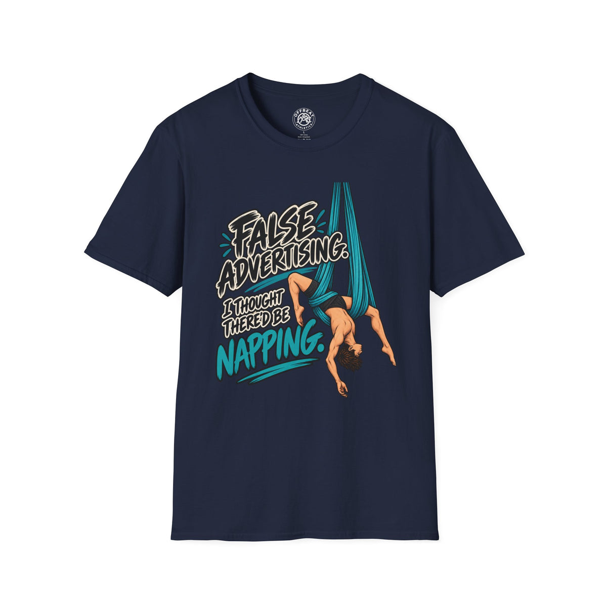 False Advertising Funny Aerial Hammock Male T-Shirt