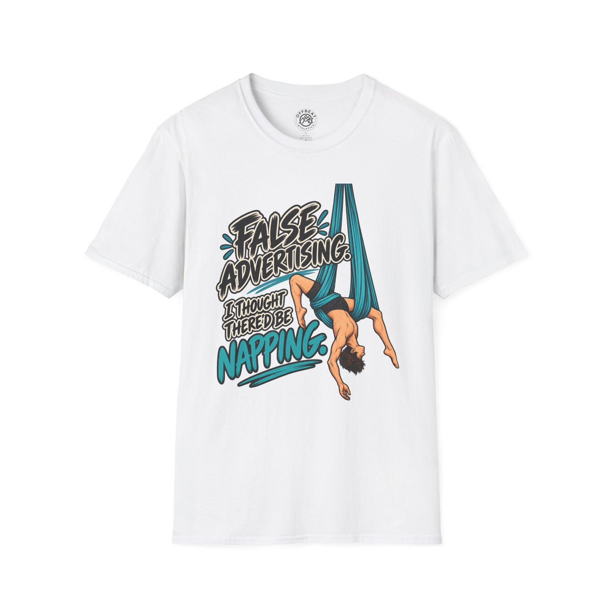 False Advertising Funny Aerial Hammock Male T-Shirt