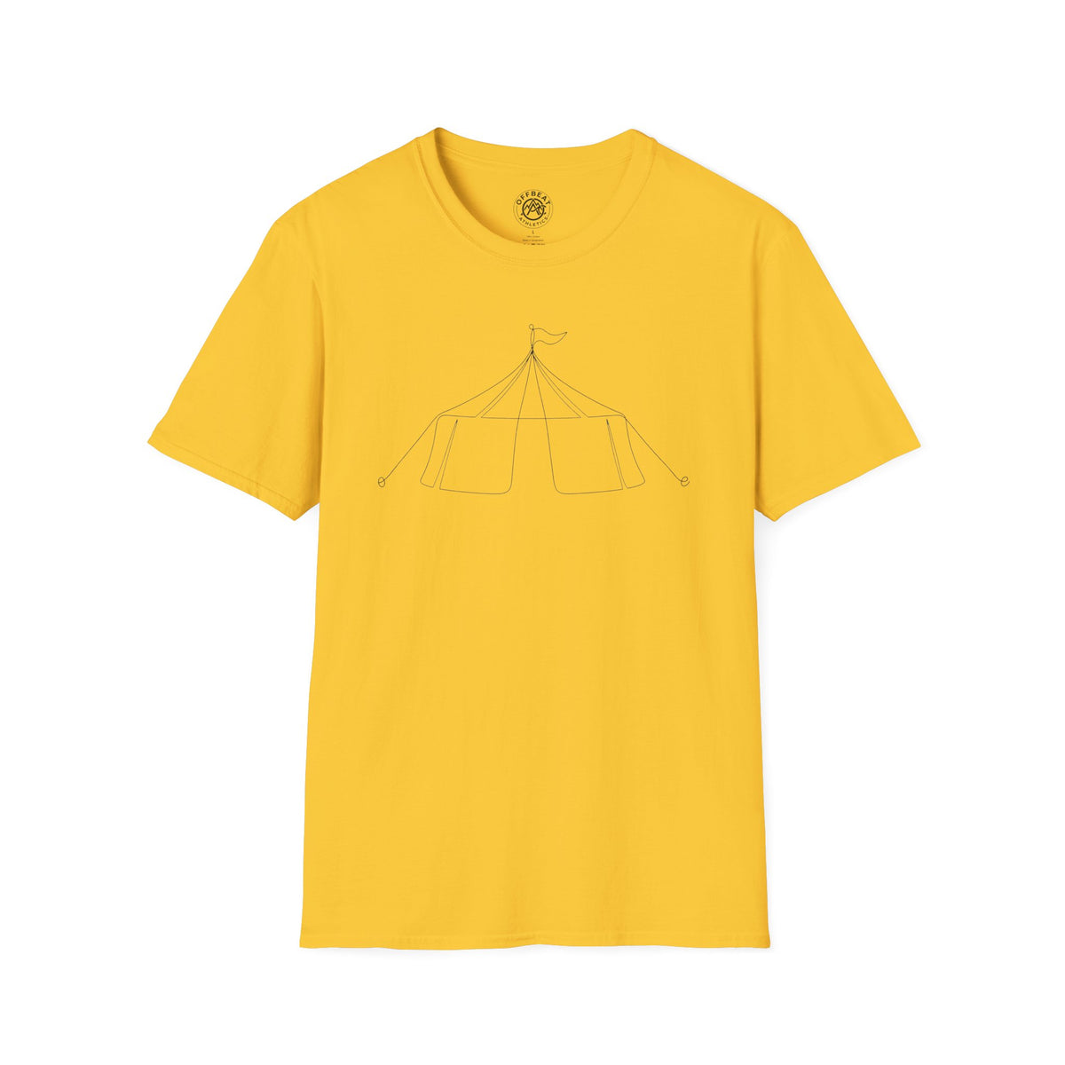 Circus Tent Line Art Tee