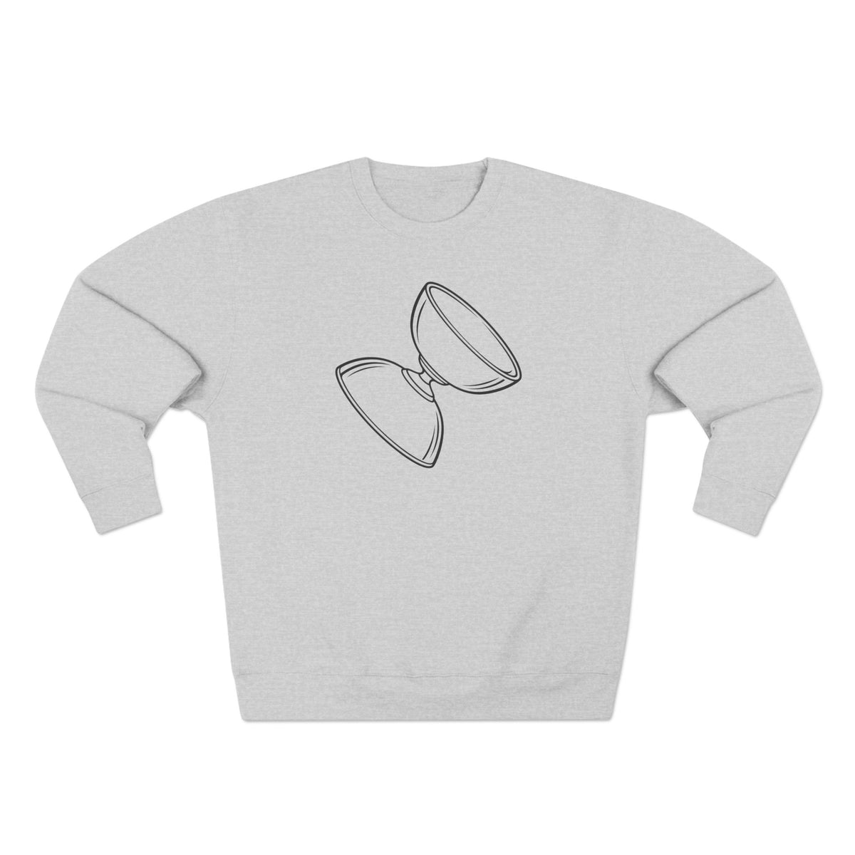 Minimalist Diabolo Crewneck Sweatshirt