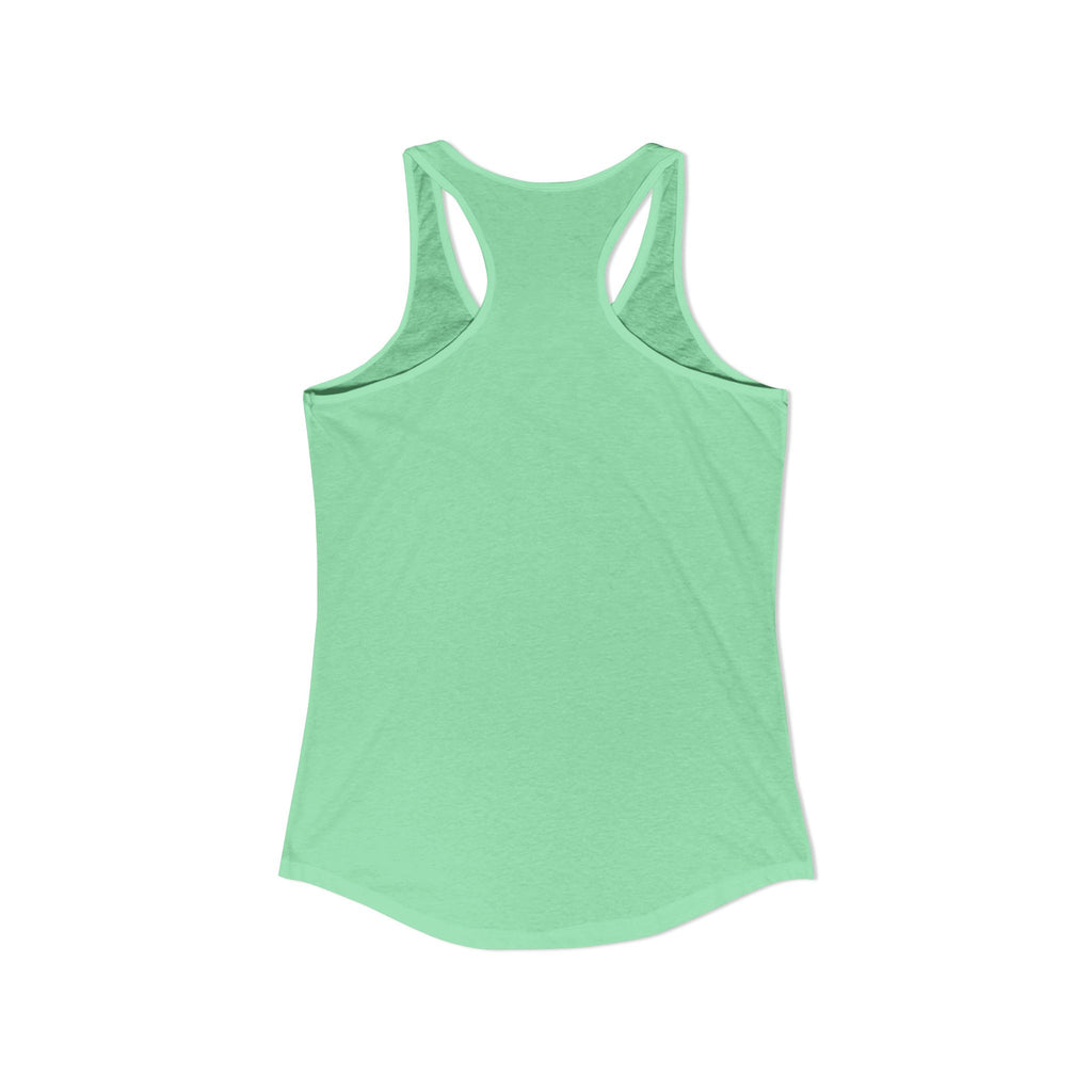 Women's Minimalist Unicycle Racerback Tank