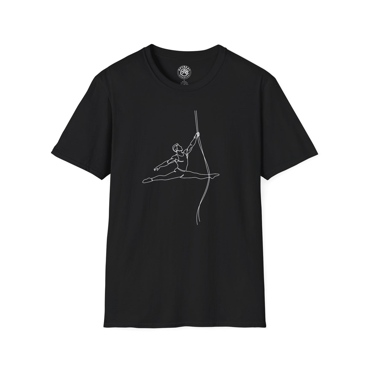 Line Art Spanish Web Masculine Figure T-Shirt